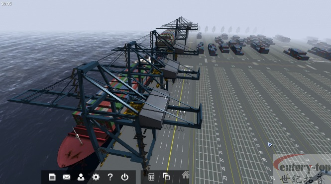 虚拟集装箱港口运营软件